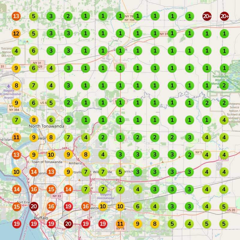 Kitchen Remodeler Kitchen Design Heatmap