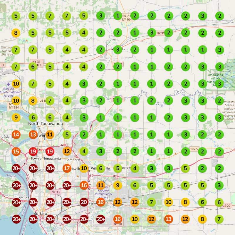 Kitchen Remodeler Kitchen Remodel Heatmap